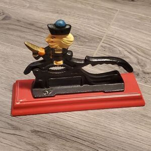 Vintage Cast Iron Paul Revere Nut Cracker
